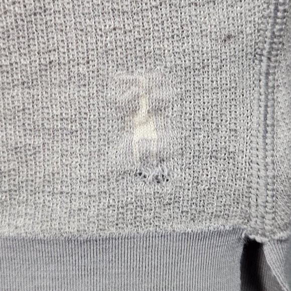 Smartwool Intraknit 250 Sweatshirt Womens Large Gray 1/4 Zip Merino Baselayer - Picture 8 of 16